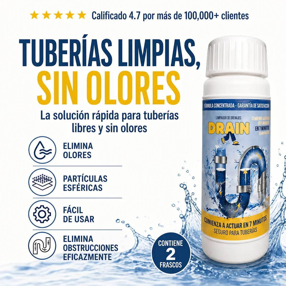 Destapa Caños (PAGA 1 OBTÉN 4)
