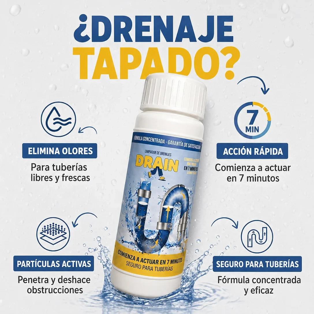 Destapa Caños (PAGA 1 OBTÉN 4)