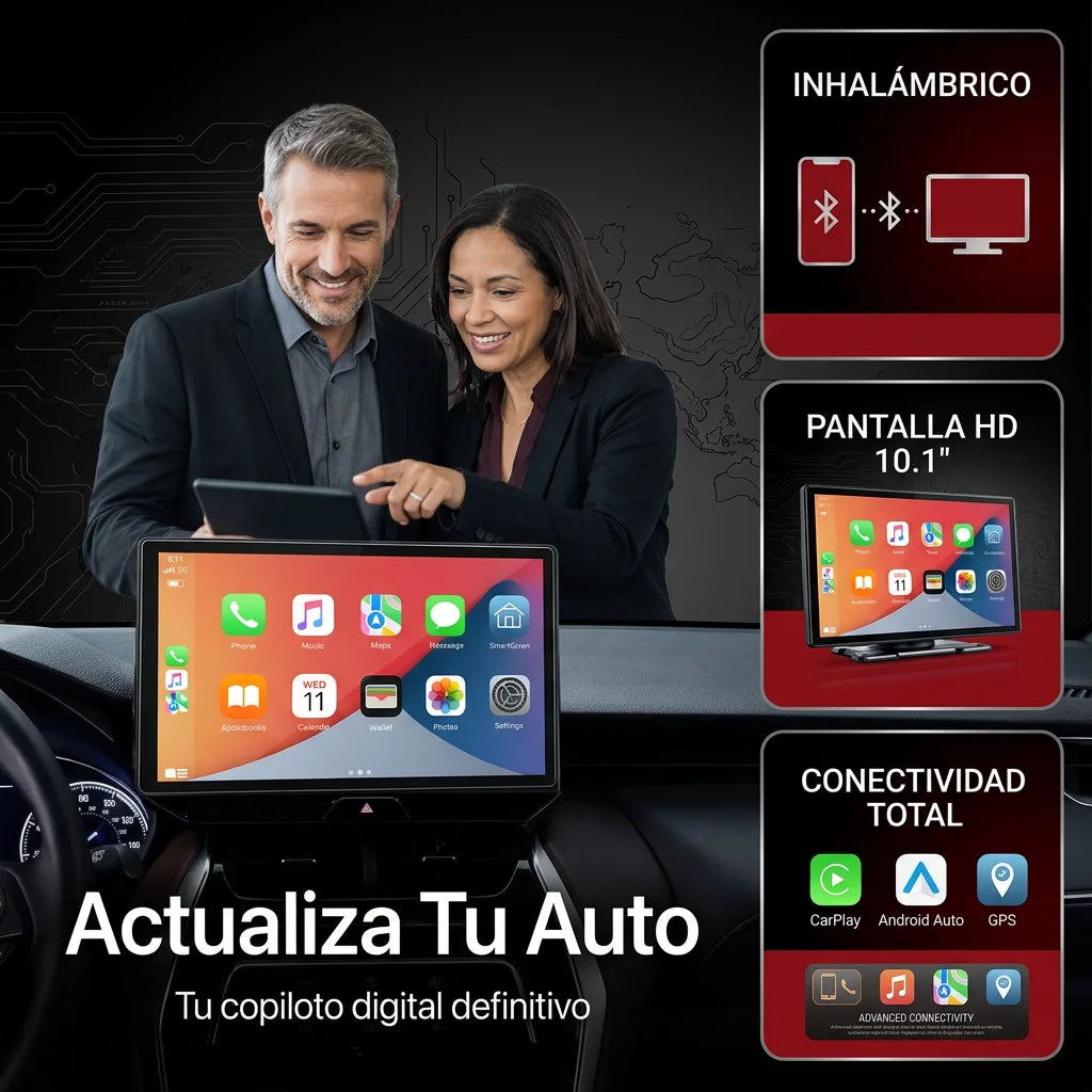 CarPlay Autoestéreo Con Pantalla Táctil