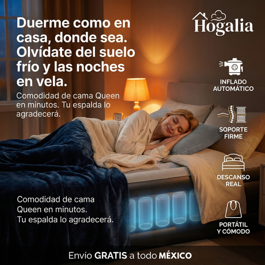 COLCHÓN MATRIMONIAL INFLABLE